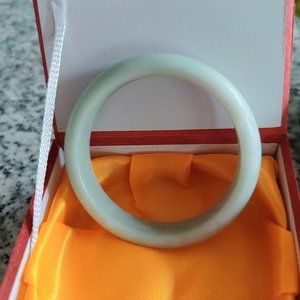 100% Grade A Jade Handmade Bracelets 52mm Healing Protection Good Luck